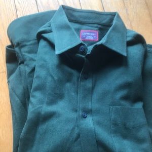 Untuckit Green Flannel shirt